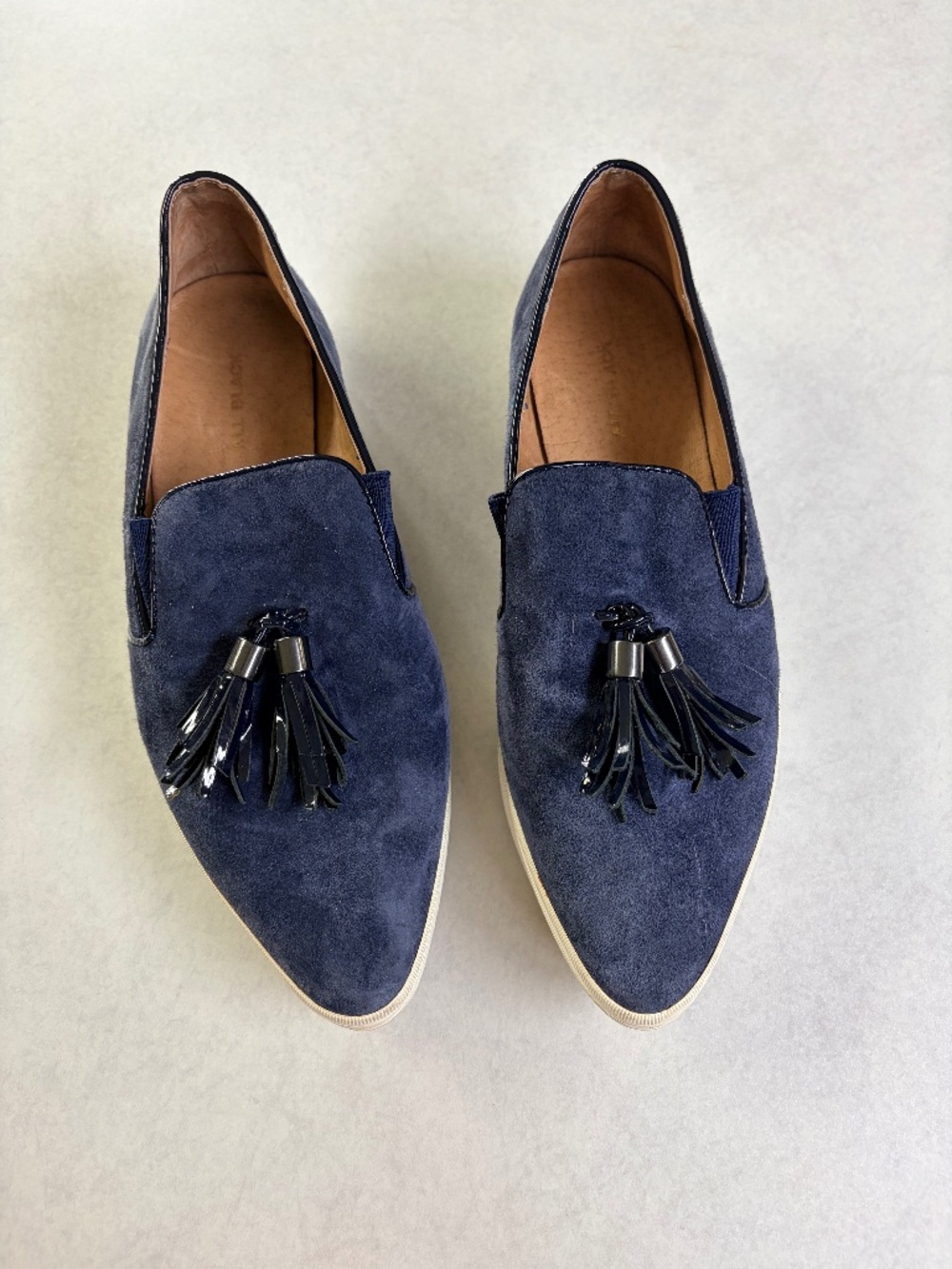 Suede dressy sneakers